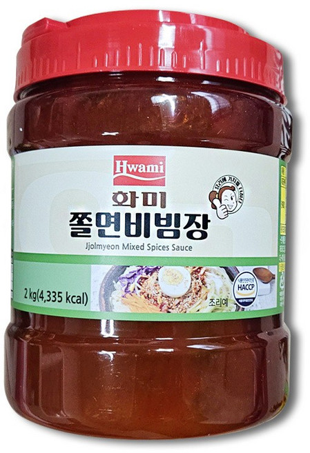 화미 쫄면 비빔장 기타소스, 2kg, 2개