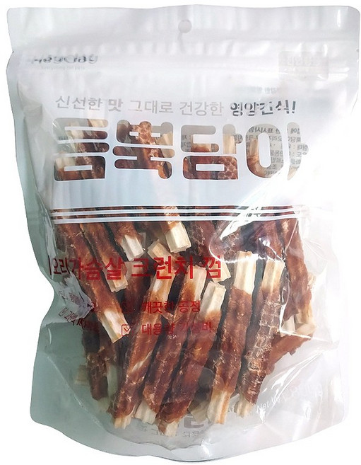 헤이데이 듬뿍담아 오리가슴살 육포간식, 1개, 800g, 오리가슴살크런치껌