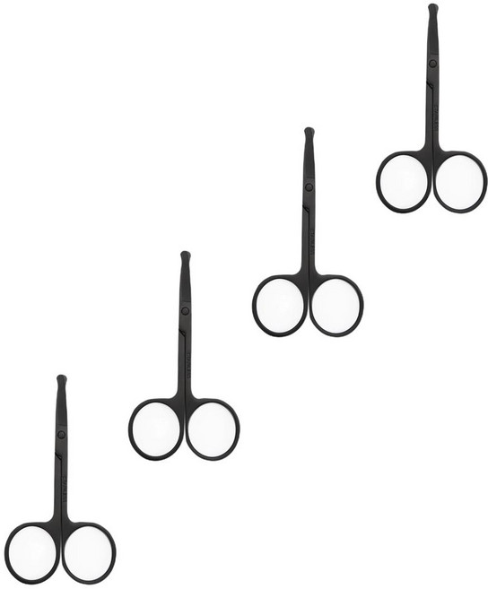 셀링랩 코털가위, 4개, 블랙