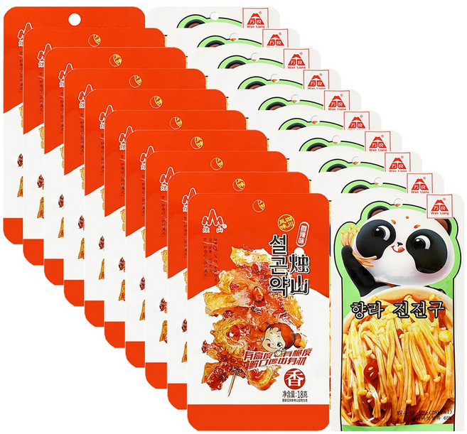 [푸드원스토어] 설곤약 향라맛 + 향라 진전구, 20개, 18g