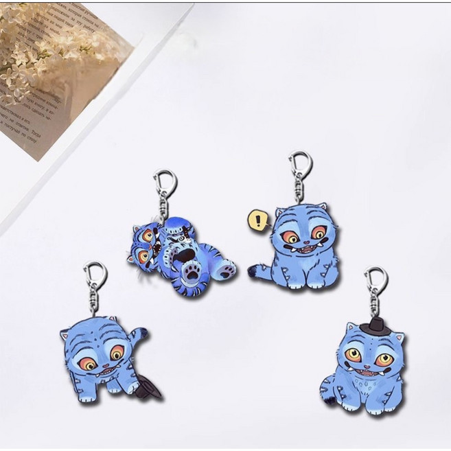 2026신상 kpop 헌터스 더피 피규어 키링, 1개, 옵션2 더피 키링4개