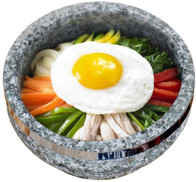 귀월미 돌솥 비빔밥 그릇, 혼합색상, 1개, 14cm