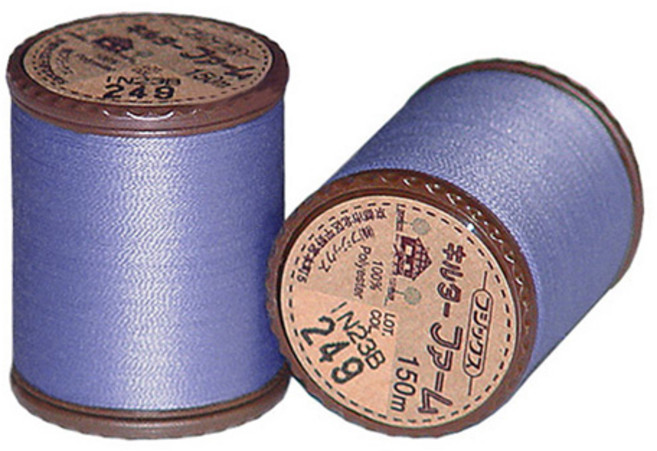 일본후직스 퀼터팜 핸드퀼팅실 150m 전체색상 모음집 실, 249, 1개