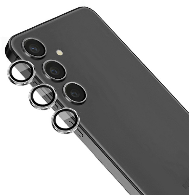 갤럭시 S24 시리즈 메탈링 카메라렌즈 강화유리 보호캡, 1개