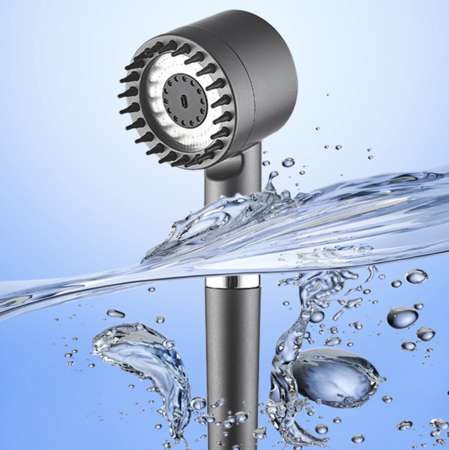 아케인숍 정수리 폭포수 3종 강력 수압 샤워기 헤드 머리 (+필터 5개), 기본색상, 1개