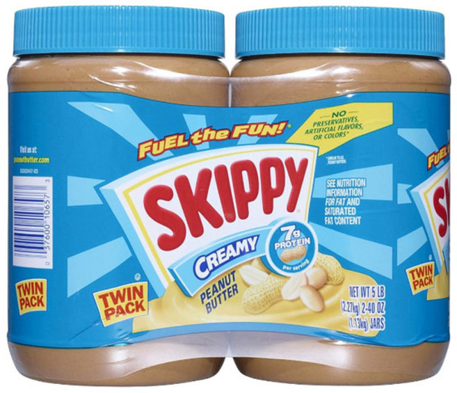 스키피 크리미 피넛 버터, 1.13kg, 2개