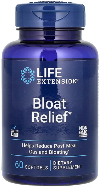 라이프익스텐션 블로트 릴리프 소프트젤, 1개, 60정 - 쿠팡