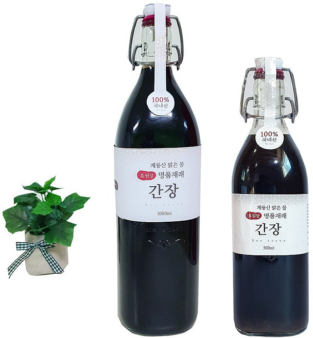 명품재래간장 500ml, 1개
