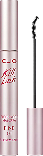 CLIO Kill Lash Superproof 纖細睫毛膏, 1個, 01 VANILLA BLACK