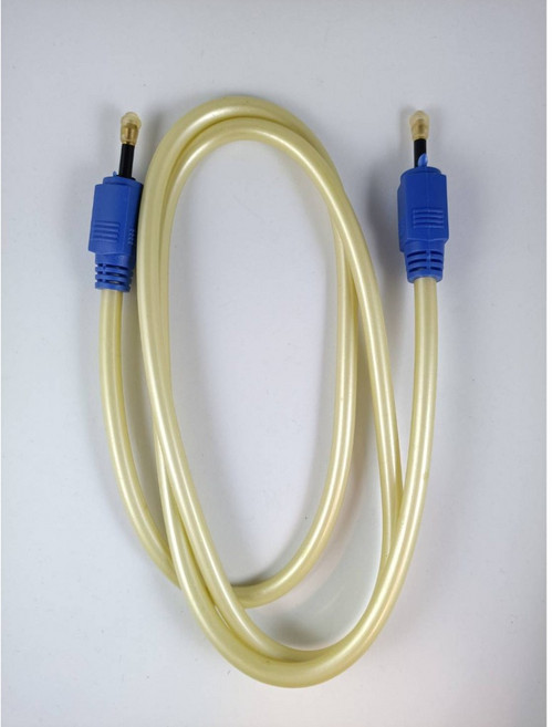 數位影音光纖線 圓頭對圓頭 1M 線徑6mm 米色 AV9086-1M, 1個