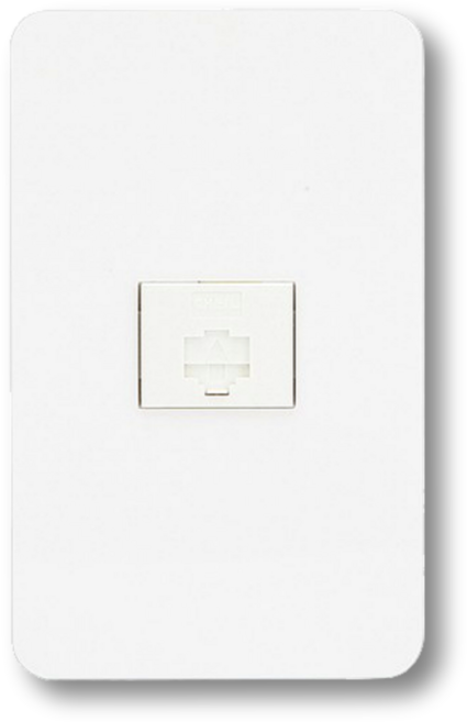 아크라이트 디아트 배선기구 36.[통신] 8P 1구 화이트, 36.[통신] 8P1구, 1개