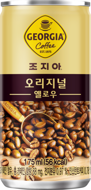 코카콜라 조지아 오리지널 미니 캔커피 175ml x 10개