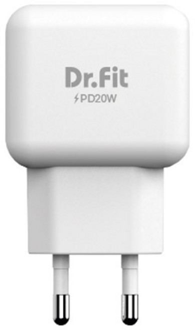 DR PD 20W 고속 가정용 충전기 5V 3A 9V 2.22A 12V 1.67A 분리형 케이블 미포함, 1개