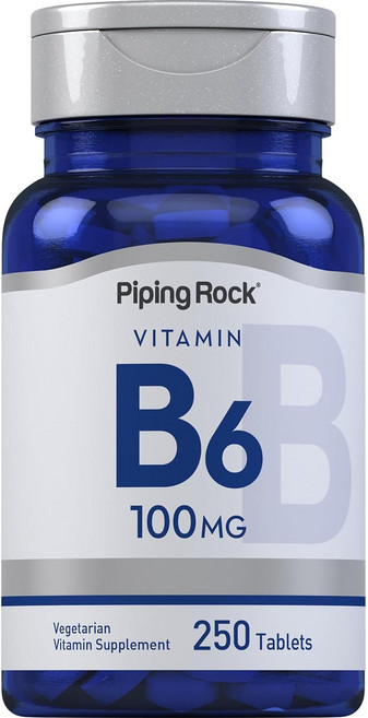 파이핑락 비타민 B6 100mg 타블릿, 250정, 1개
