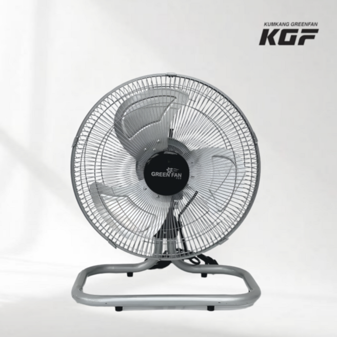 (본사판매) 금강그린팬 공업용 데스크팬 16인치 산업용 업소용 앉은뱅이 선풍기 KGF-16P 40cm 1+1할인, 금강그린팬 데스크팬 16인치 1개
