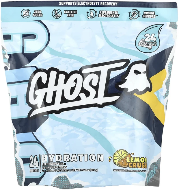 효과가 좋은 Ghost Hydration 레몬 크러쉬 스틱 24개 개당 9g(0.32oz) 최저가격, GhostHydration레몬크러쉬스틱24개개당9g03, 9g - 쿠팡