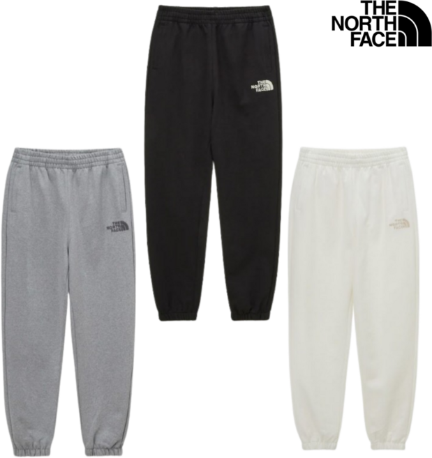 국내 정품 백화점 노스페이스 남녀공용 보니 스웻팬츠 착용감 편안한 조거형 팬츠