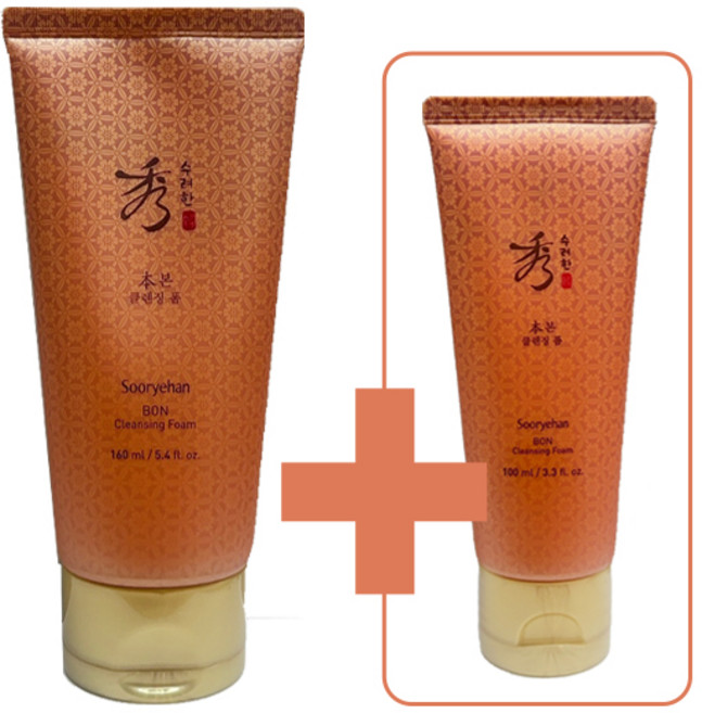 수려한 본 클렌징 폼 1+1, 260ml, 1개