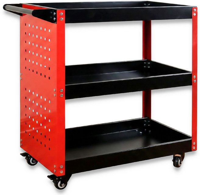 고중량 이동식 공구함 공구대 공구 다이 3단 공구카트 작업대 [국내당일발송], 1개, 일반형