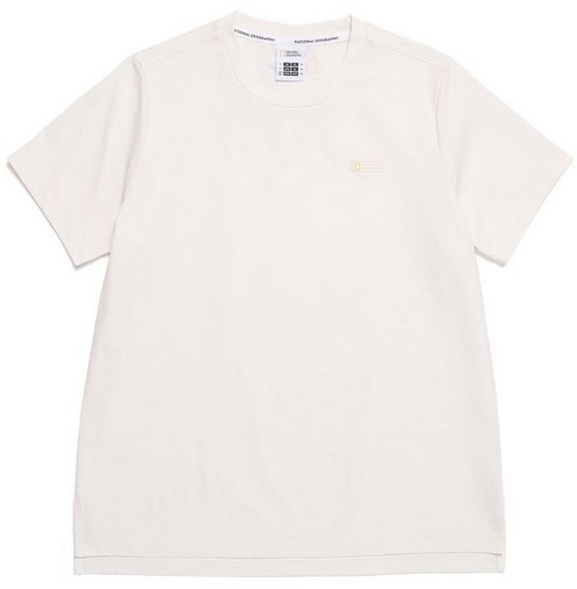 내셔널지오그래픽 NATIONALGEOGRAPHIC N252WTS930 여성 COOL MAX 스몰로고 반팔 티셔츠 IVORY