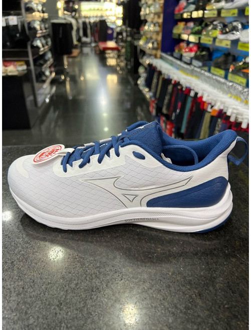 MIZUNO ESPERUZER 2 男款 4E 寬楦 慢跑鞋 K1GA244453 白藍 入門款