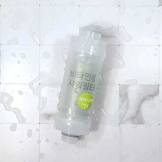 X100 피부 비타민 샤워필터 여행용 수돗물 녹물제거 염소 완벽 제거 아로마 힐링 민감성 피부용 휴대용 비타민필터 국내최대 향 종류, 1개, 아카시아 - 쿠팡