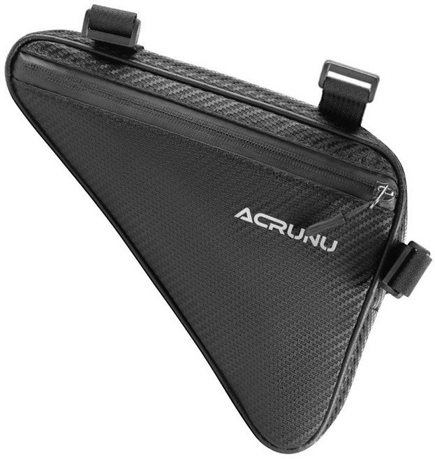 아크루누 자전거 로드 프레임 가방 삼각백 XTWSJB02, 블랙, 1개