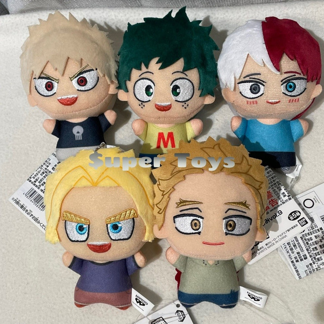 《$uper Toys》我的英雄學院 努努娃娃 珠鍊布偶吊飾 第9彈, 1個, 轟