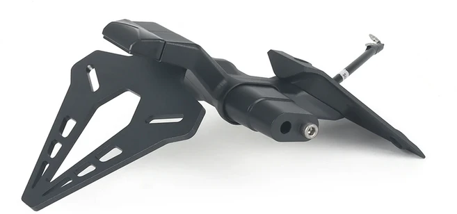 오토바이 후면 짧은 꼬리 재고 라이센스 플레이트 홀더 Tailstock 프레임 브래킷 키트 Aprilia RS457 2024, 01 For Aprilia RS457