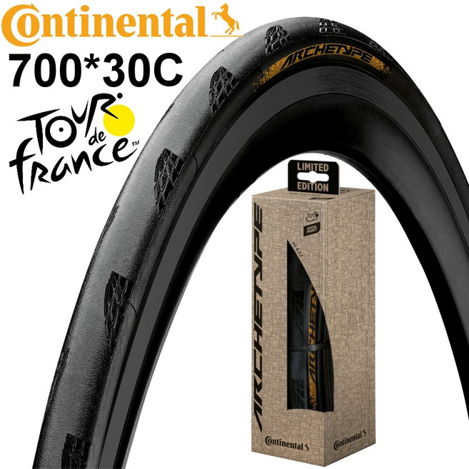 德國馬牌 Archetype【環法限定版】無內胎 無溝框 GP 5000 S TR 輕了 35g Continental, 1個