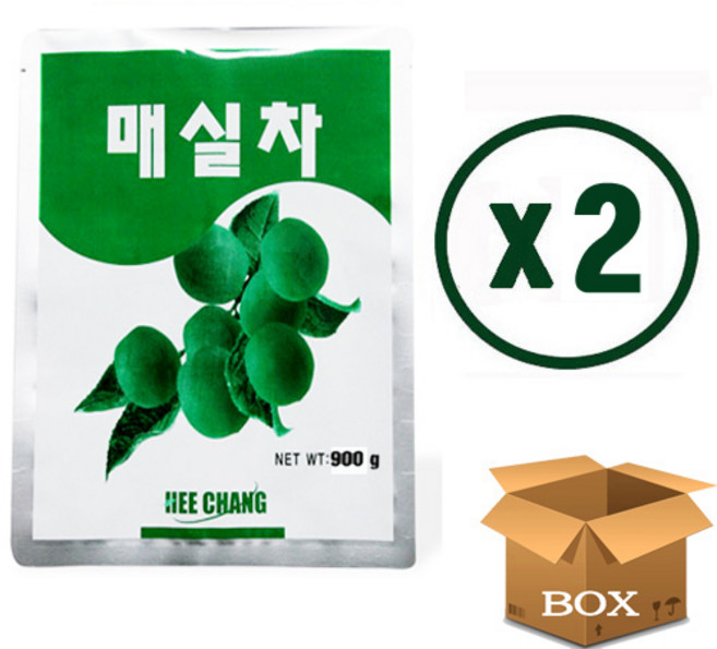 희창 매실차 1kg 자판기용 국산차 차음료 분말, 1개입, 2개