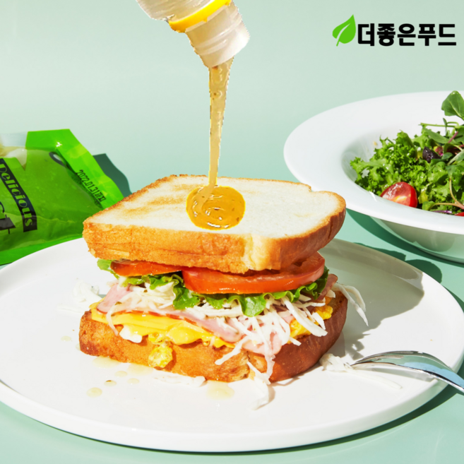 푸름 토스트소스 500g 샌드위치 샐러드 드레싱 소스, 1개