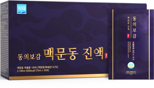 이너블릭 22시간 추출 얼음골 국산 볶음 맥문동 진액, 1박스, 2.1L