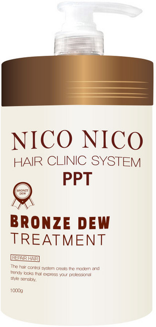 니코니코 브론즈듀 트리트먼트 PPT 헤어팩, 1개