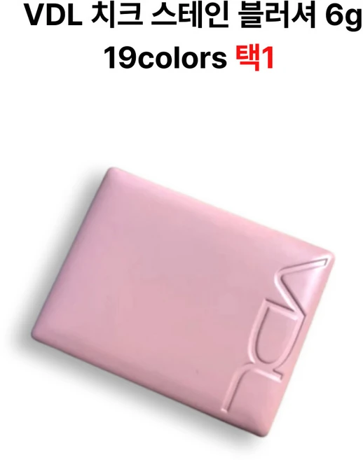 VDL 브이디엘 치크 스테인 블러셔 6g 19colors 택1, 18 피치컵케익, 1개 - 쿠팡