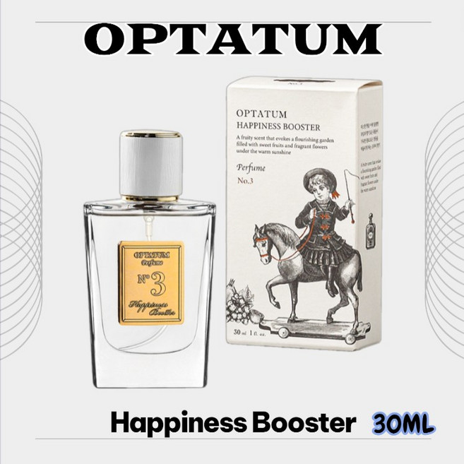 OPTATUM Happiness Booster 香水 No.3 30ml 韓國香氛, 1個