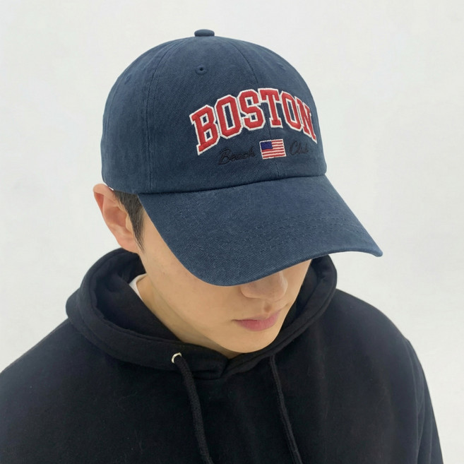 헬린이상점 보스턴 빅로고 대두 볼캡 모자