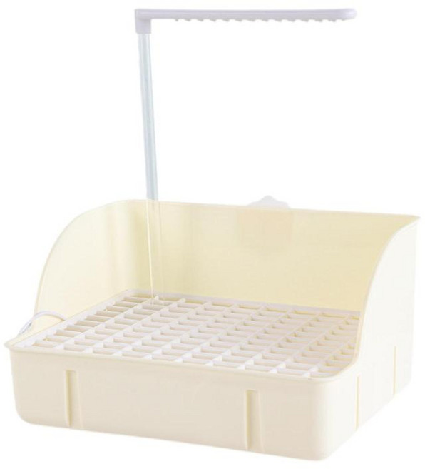 GHSHOP 조류 자동 목욕 샤워 앵무새 욕조 물 디스펜서 애완 동물 욕실 수영장 케이지 액세서리 아마존 콩루를위한, 29cmx21cmx15cm, pp, 29cmx21cmx15cm * pp * 하얀색 * 1개, 1개