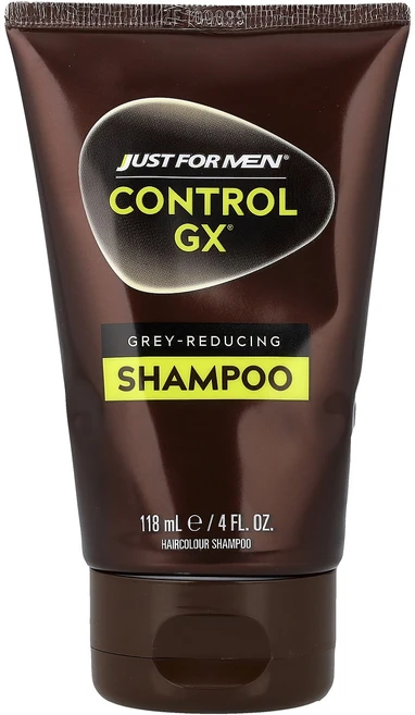 건강챙기세요 Just for Men Control GX® 점진적인 새치 완화 샴푸 갈색~검은 모발용 118ml(4fl oz) 백살까지오래오래, JustforMenControlGX점진적인새치완화샴푸갈 - 쿠팡