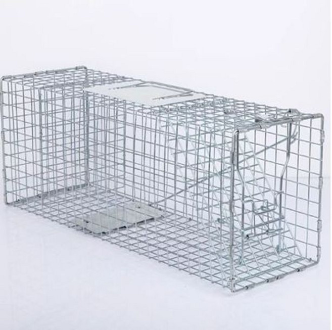 오소리 덫 멧돼지 동물구조 뱀 고정형 유기견 트랩, 1개, 기본 색상