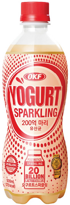 오케이에프 요구르트 스파클링, one option, 500ml, 24개