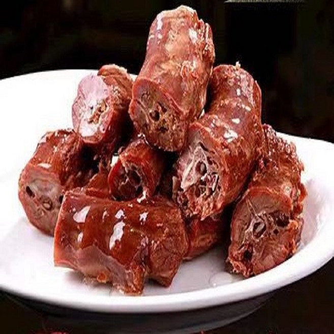 사천 마라오리 머리 목 마라술안주 중국식품, 250g, 1세트, 마라 오리 목