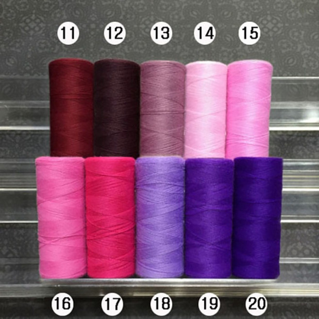 [청라핸즈] 가정용 미싱 재봉실 (03-022) 국산정품, 15(핑크)