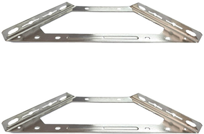 스텐 선반 코너브라켓 보강대 지지대 고정받침대 나사포함, 2개, XL