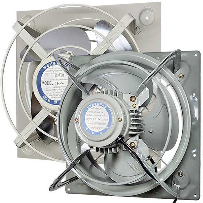 환풍기 초강력팬 저소음 공업용 업소용 축사 공장 국산 (셔터판 별매), 3)HV 1200 외경(400*400), 고객직접설치