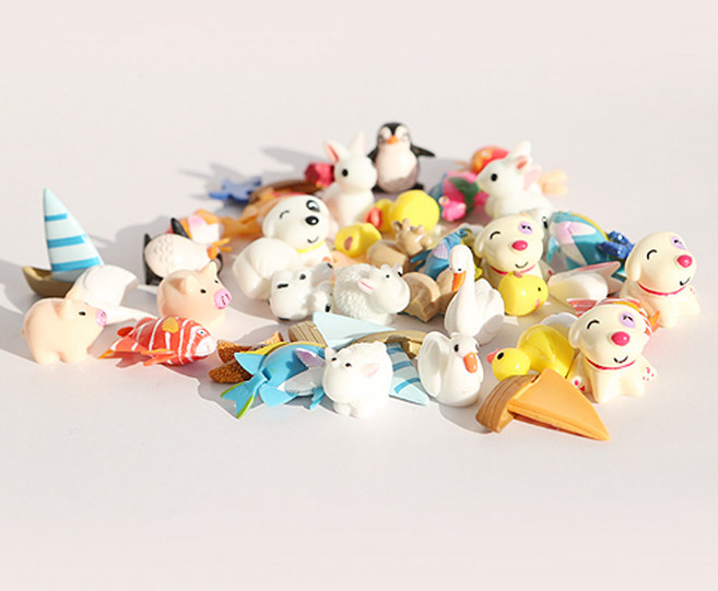 그린테라피 화분꾸미기 테라리움 만들기 재료 미니어처 피규어 1개