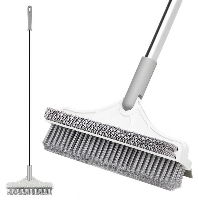 아뜰라임화이트 3in1 다용도 욕실 화장실 틈새 바닥 청소솔, 화이트, 1개