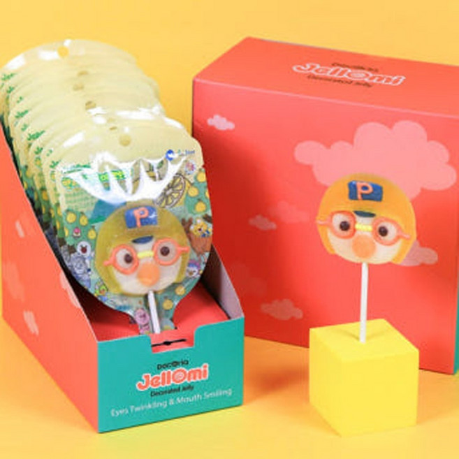 젤로미 뽀로로젤리 스틱젤리(12개입), 360g, 1박스