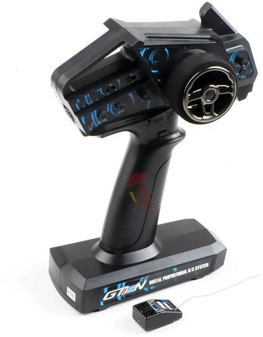 타미야 RC 시스템 전동 2.4 스펙 파인 RC No.53 드라이브 세트 45053, 1개, B. T15N 안테나 포함 수신기