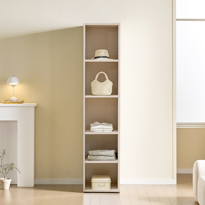 레브리 400 오픈형 선반장 옷장, 아이보리